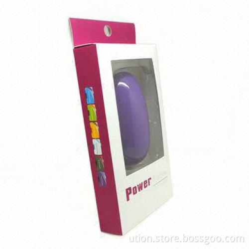 Portable Power Bank, 800mAh to 1,5600mAh, for iPhone, iPad and Samsung